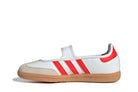Tênis Adidas Samba Jane White Red Gum Branco detalhe interno