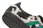 Tênis Adidas Samba LT Cow Print Black White Preto detalhe frontal