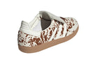 Tênis Adidas Samba LT Cow Print Brown White Marrom detalhe do solado