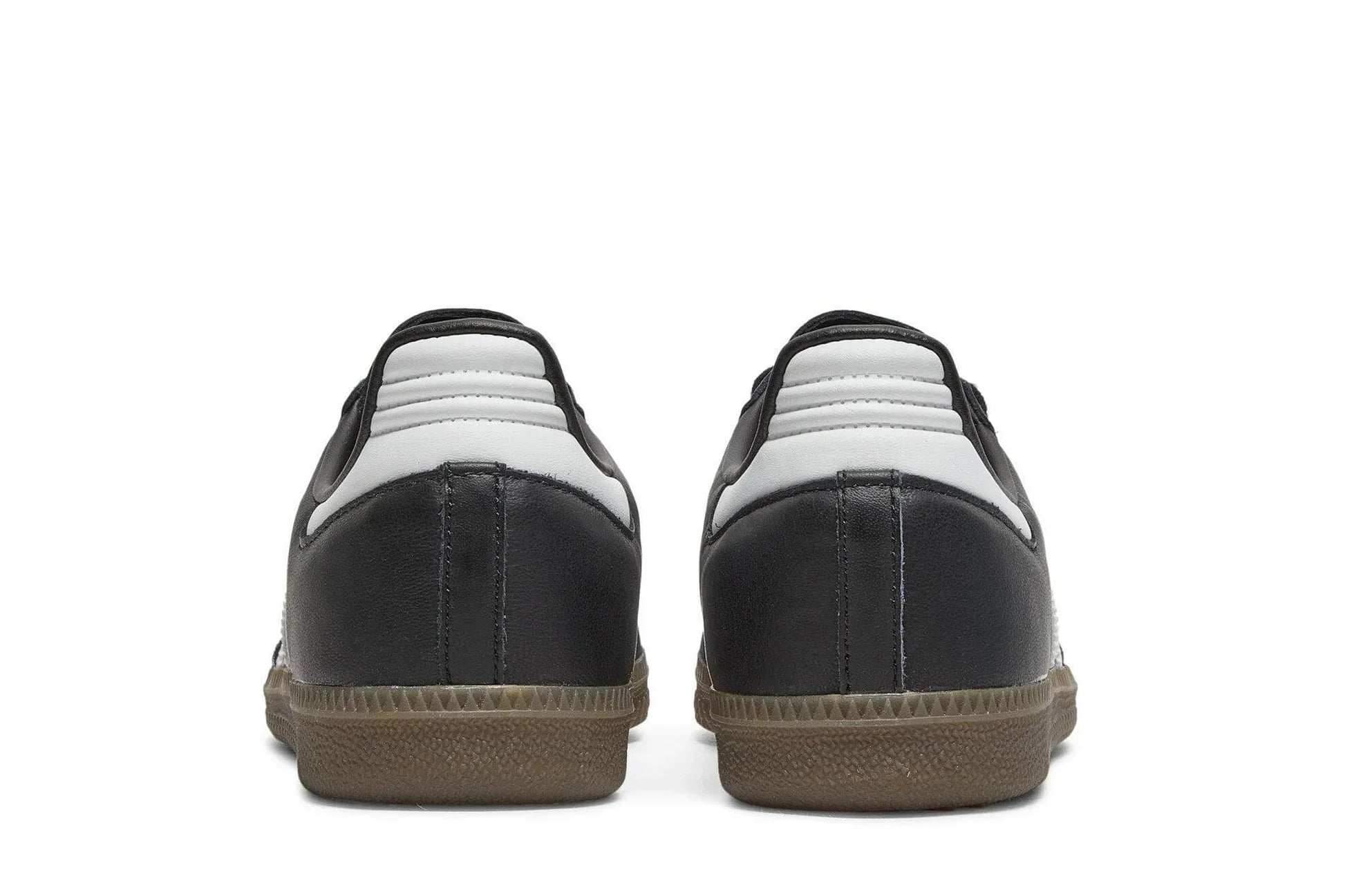 Tênis Adidas Samba OG Black Gum Preto detalhe do material