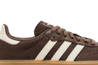 Tênis Adidas Samba OG Earth Strata Wonder White Marrom detalhe frontal