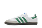 Tênis Adidas Samba OG Green Branco vista traseira