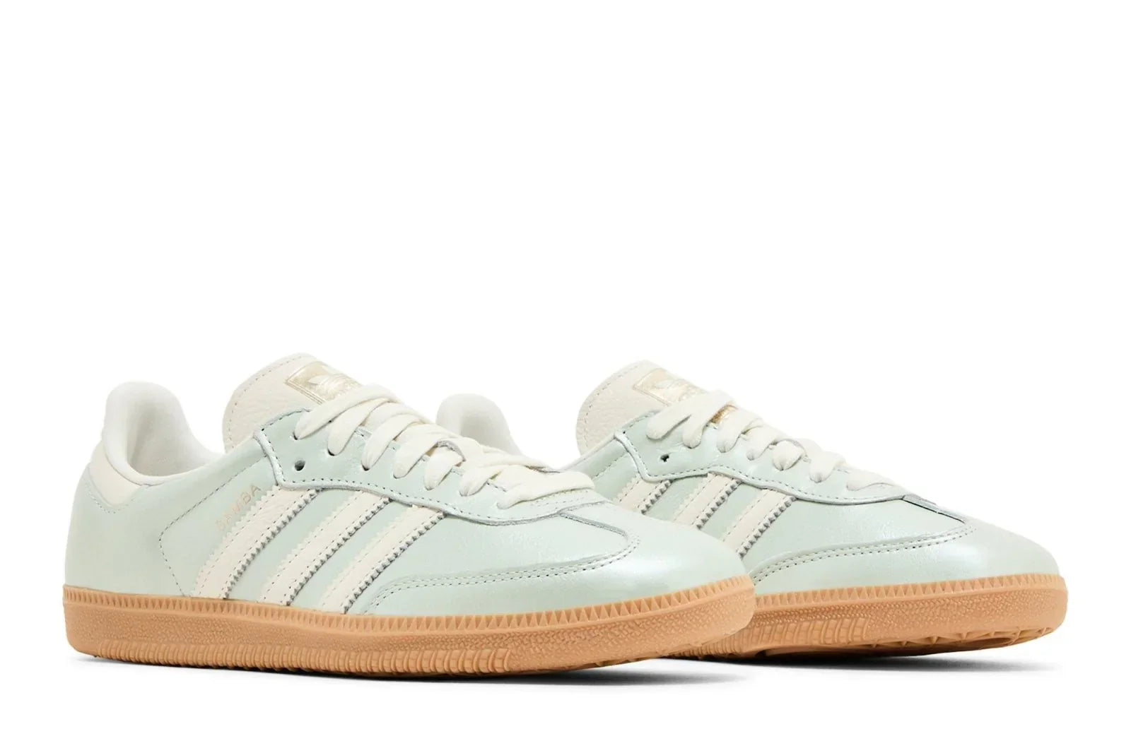 Tênis Adidas Samba Og Linen Green Metallic Verde vista superior