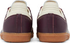 Tênis Adidas Samba Og Maroon Cream White Bordô detalhe do solado