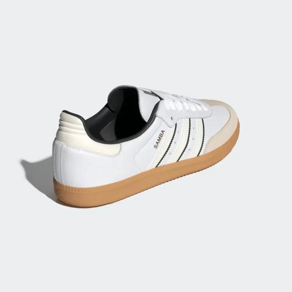 Tênis Adidas Samba Og Off White Core Black Branco detalhe do solado