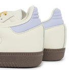 Tênis Adidas Samba Og Off White Oat Violet Tone Branco detalhe do material