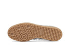 Tênis Adidas Samba OG Silver Metallic Cracked Leather Prateado detalhe lateral