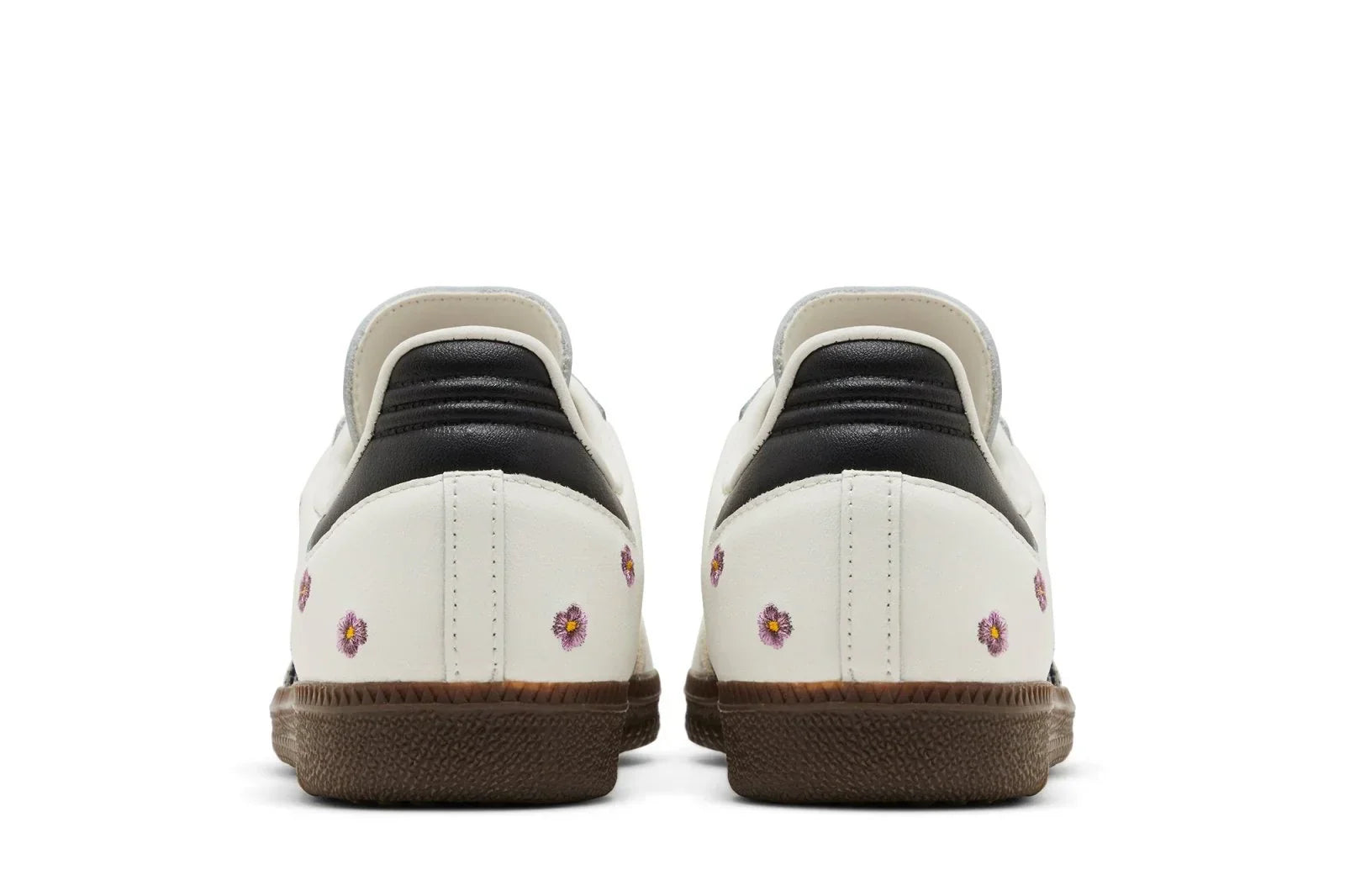 Tênis Adidas Samba Og White Floral Embroidery Branco detalhe do solado