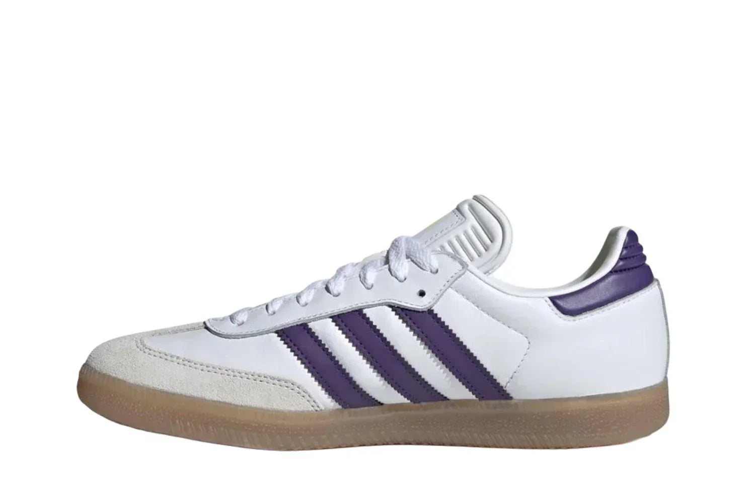 Tênis Adidas Samba Og x Lionel Messi Triunfo Estelar Pack Branco detalhe do material