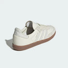 Tênis Adidas Samba Og x Naked Consortium Off White Crystal White Branco detalhe do solado