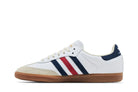 Tênis Adidas Samba Og x Sporty & Rich USA Branco vista traseira