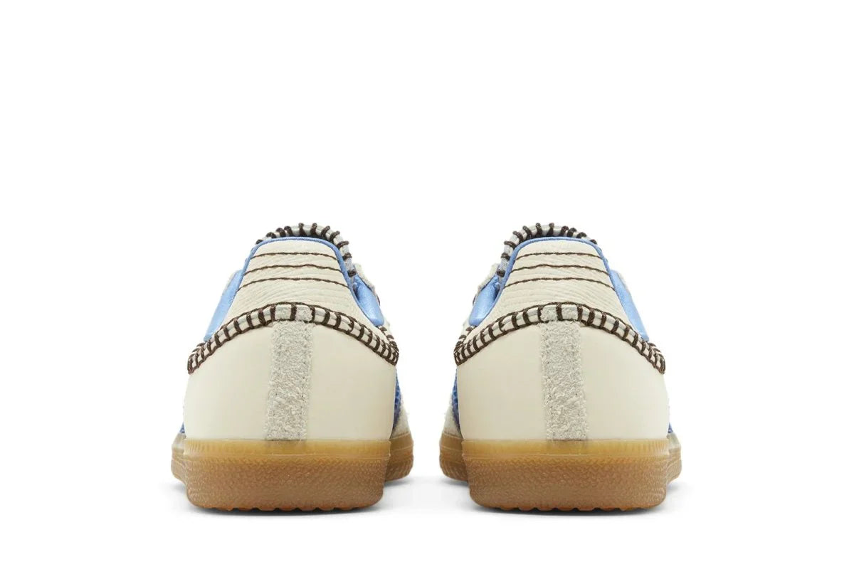 Tênis Adidas Samba x Wales Bonner Wonder Clay Royal Bege detalhe do solado
