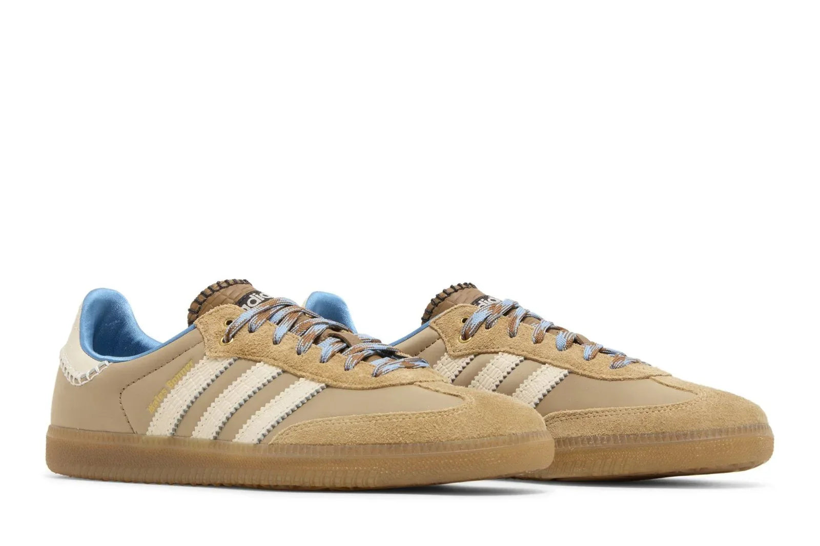 Tênis Adidas Samba x Wales Bonner Wonder White Marrom vista superior