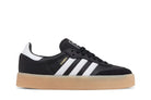 Tênis Adidas Sambae Black White Gum Preto vista superior