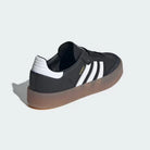Tênis Adidas Sambae Core Black Metallic Gold Preto detalhe do solado