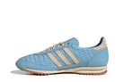Tênis Adidas SL 72 OG Clear Sky Sand Strata Cream White Azul detalhe frontal