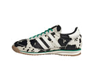 Tênis Adidas SL 72 Og Court Green Cow Print Bege detalhe lateral