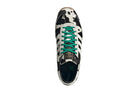 Tênis Adidas SL 72 Og Court Green Cow Print Bege detalhe do acabamento