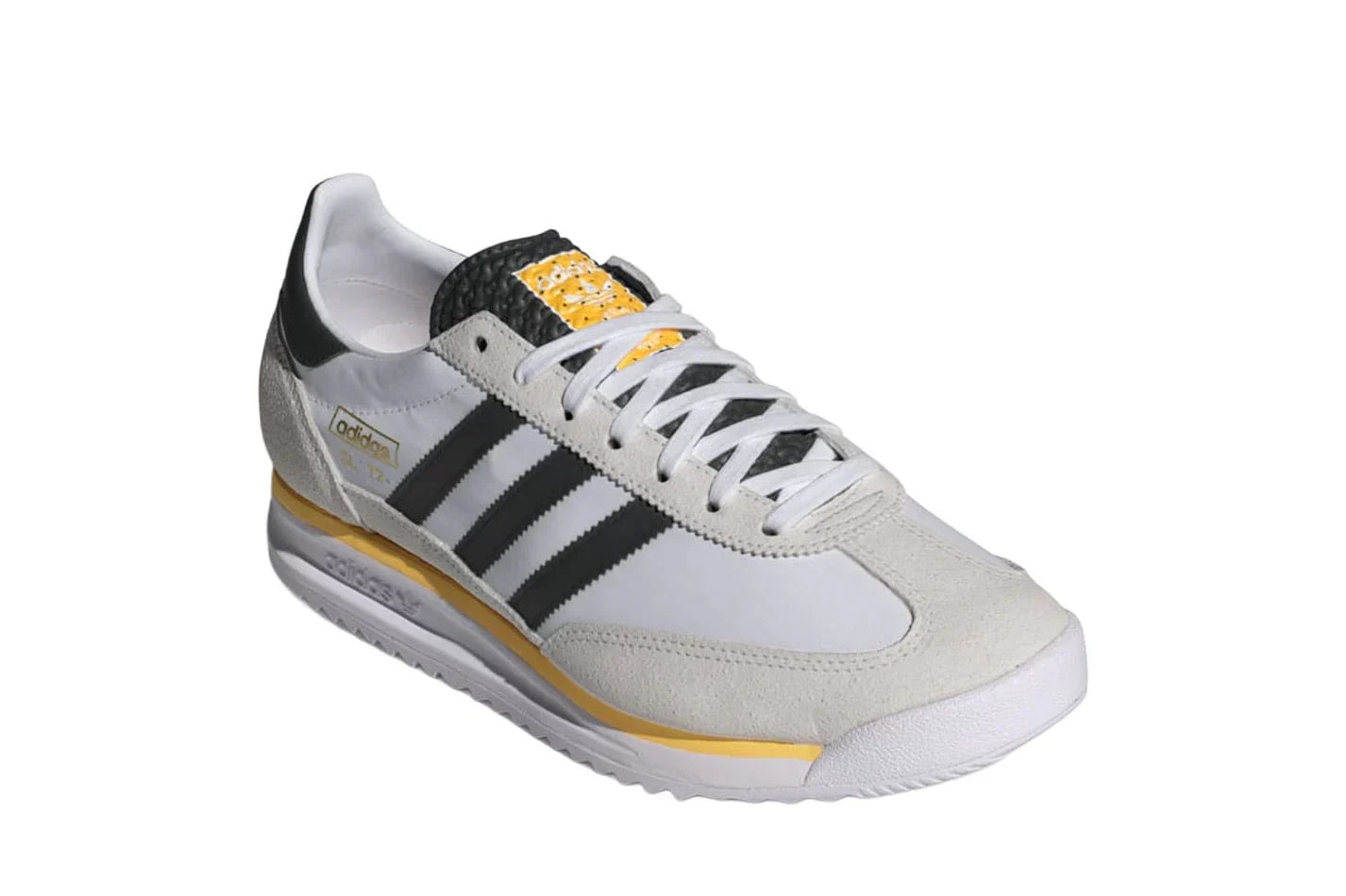 Tênis Adidas SL 72 RS Cloud White Core Black Spark Branco vista traseira