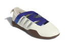 Tênis Adidas Taekwondo Caroline Hu x CLOT White Royal Branco vista superior