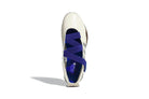Tênis Adidas Taekwondo Caroline Hu x CLOT White Royal Branco detalhe do material