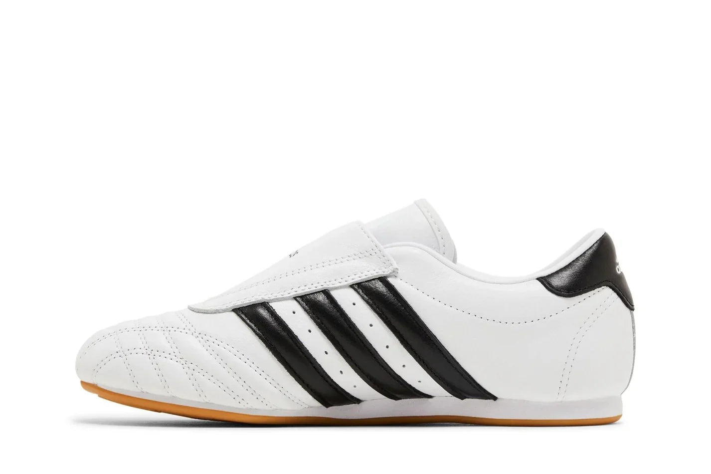 Tênis Adidas Taekwondo Cloud White Branco detalhe do material
