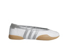 Tênis Adidas Taekwondo Mei Ballet Branco e Prata vista lateral