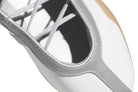 Tênis Adidas Taekwondo Mei Ballet Branco e Prata detalhe frontal