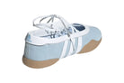 Tênis Adidas Taekwondo Mei Ballet Clear Sky Gum Azul detalhe lateral