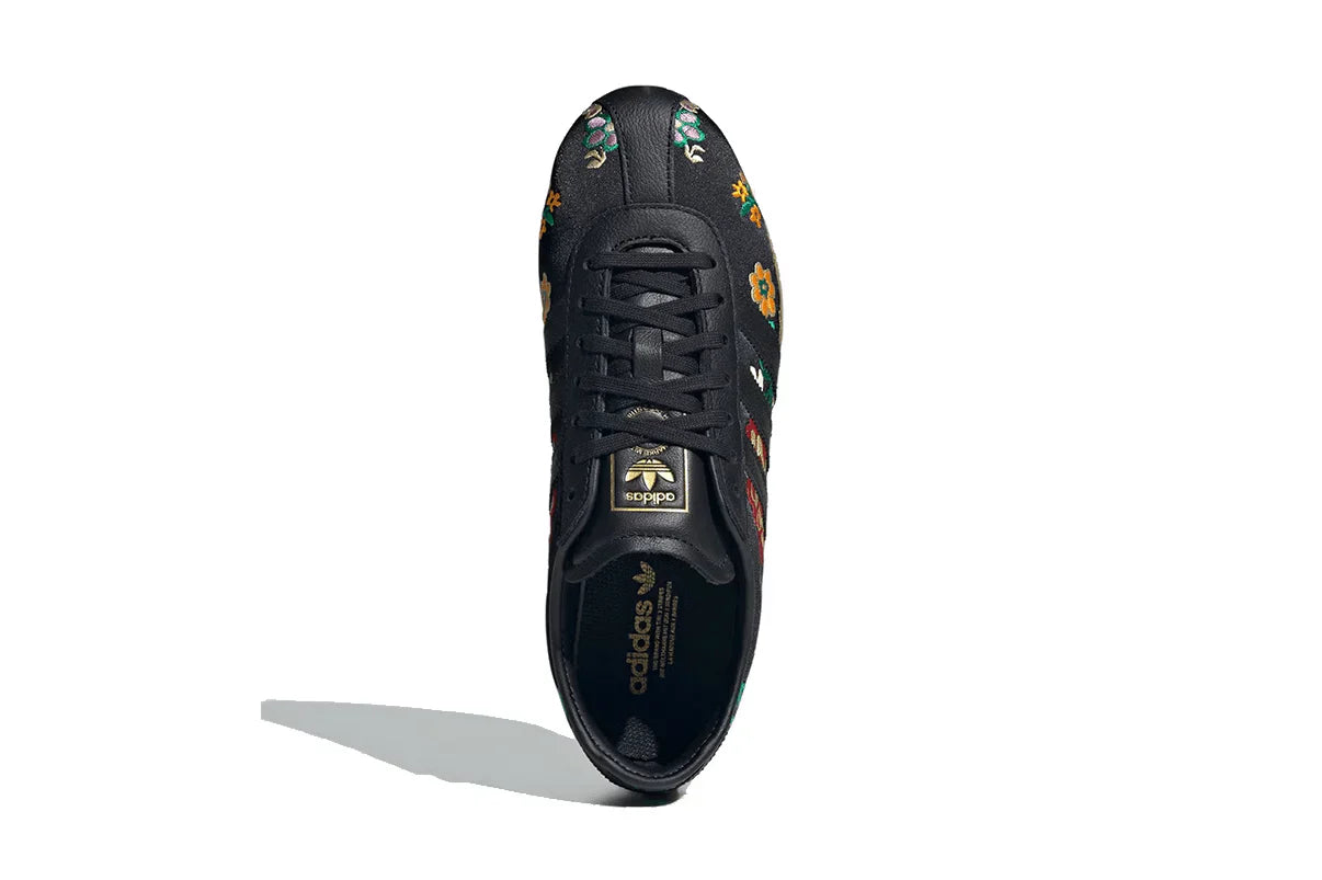 Tênis Adidas Tokyo Black Floral Embroidery Preto vista adicional