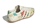 Tênis Adidas Tokyo Crew White Floral Embroidery Branco detalhe do material