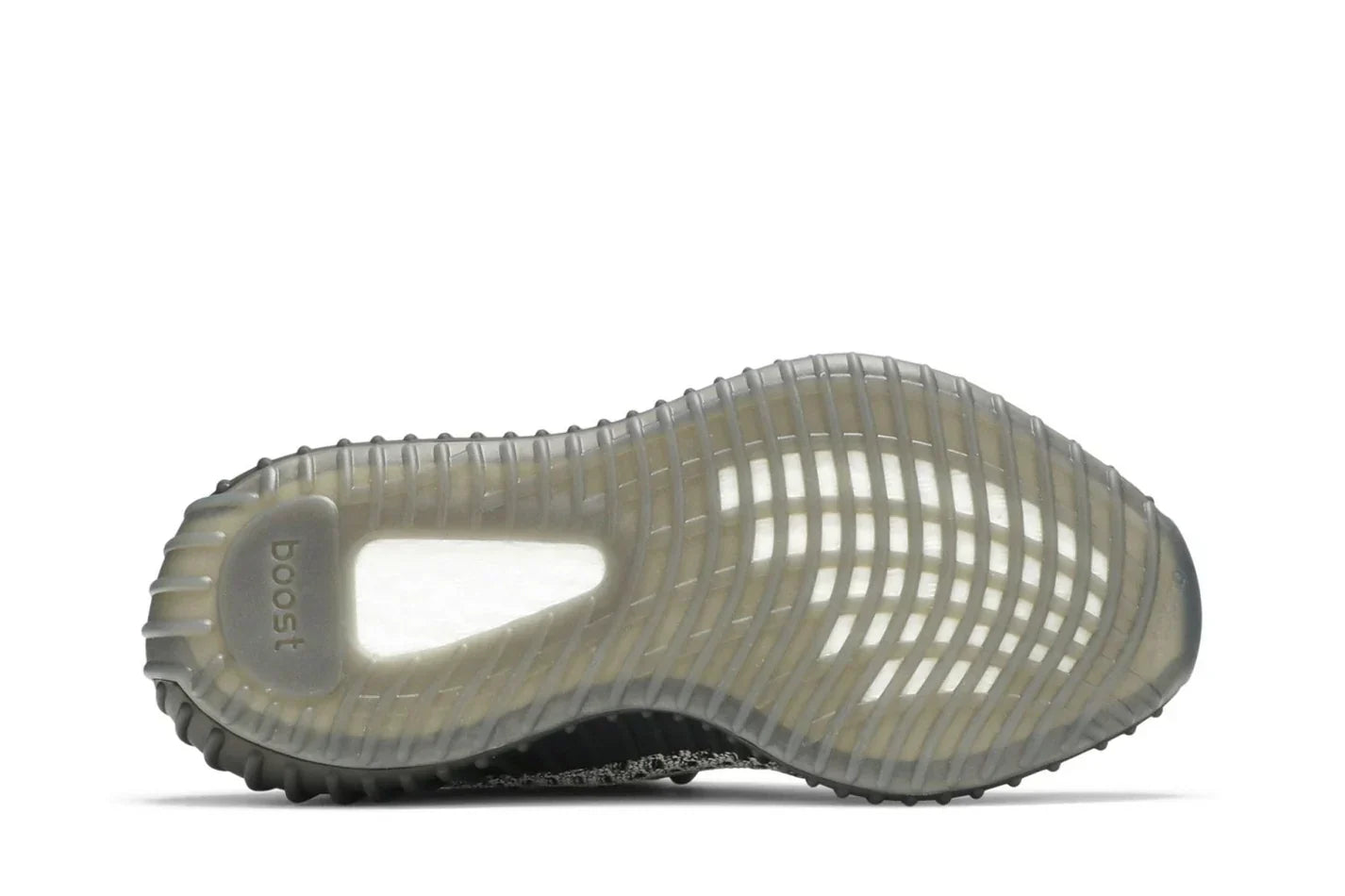Tênis Adidas Yeezy Boost 350 V2 Ash Stone Cinza detalhe do material