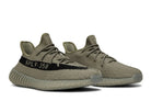 Tênis Yeezy Boost 350 V2 Granite Marrom vista traseira