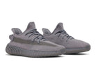Tênis Yeezy Boost 350 V2 Steel Grey Cinza detalhe do material