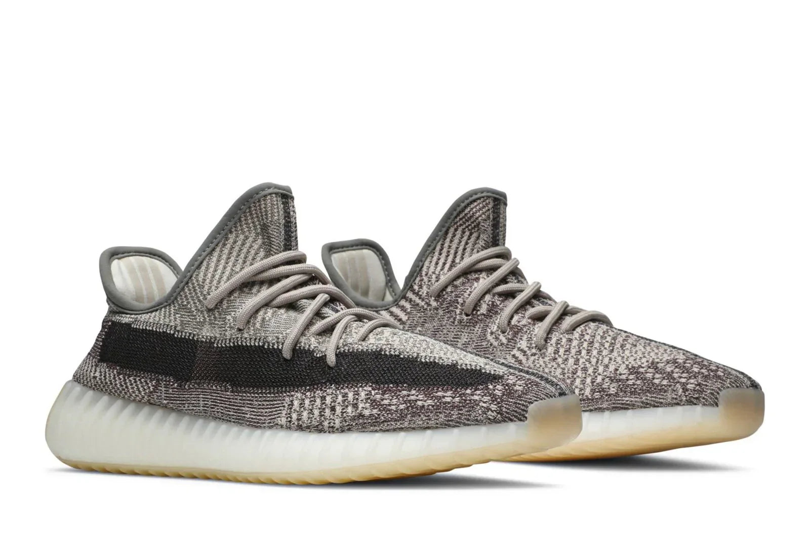 Tênis Yeezy Boost 350 V2 Zyon Marrom detalhe do material