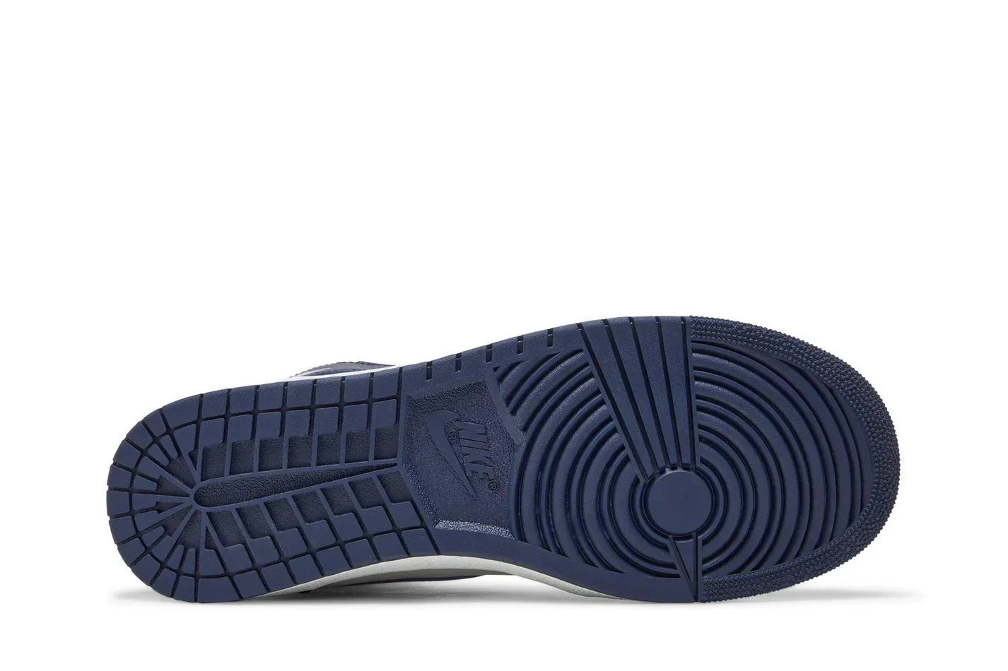 Tênis Air Jordan 1 High 85 College Navy Azul vista traseira