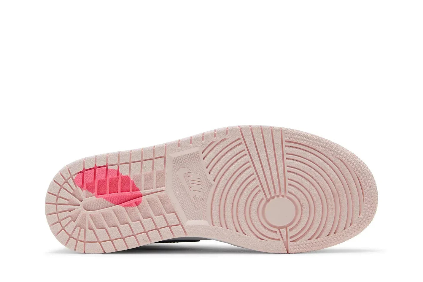 Tênis Air Jordan 1 High Atmosphere Rosa vista traseira
