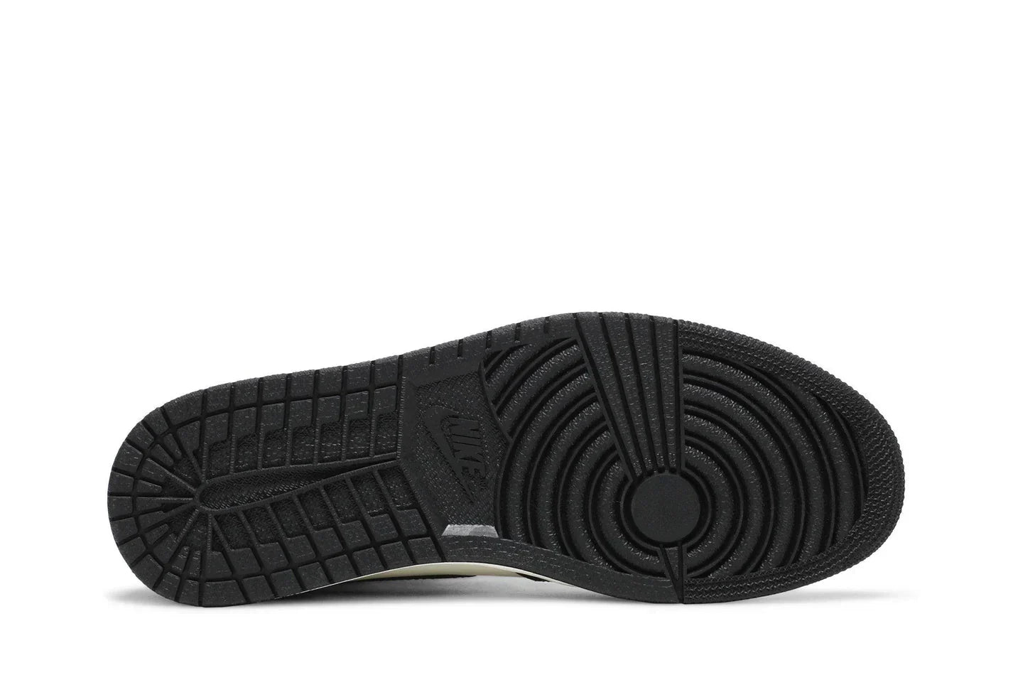 Tênis Air Jordan 1 High Dark Mocha Marrom detalhe do material