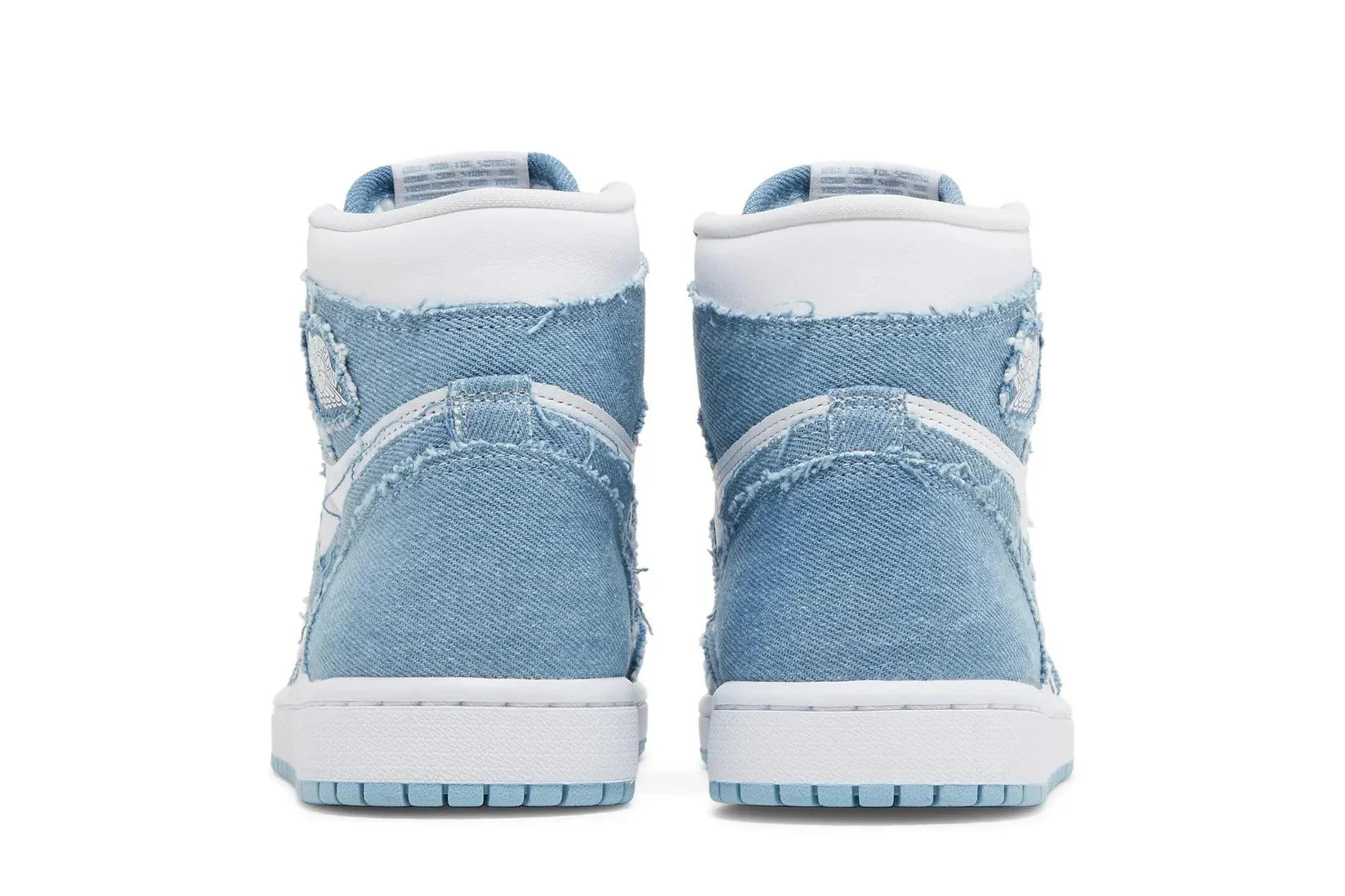 Tênis Air Jordan 1 High OG Denim Azul detalhe lateral