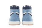 Tênis Air Jordan 1 High Og Denim Azul vista traseira