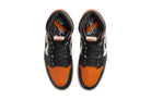 Tênis Air Jordan 1 High OG Shattered Backboard Laranja vista traseira