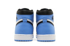 Tênis Air Jordan 1 High OG UNC Toe Azul detalhe lateral