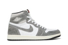 Tênis Air Jordan 1 High OG Washed Black Preto vista lateral
