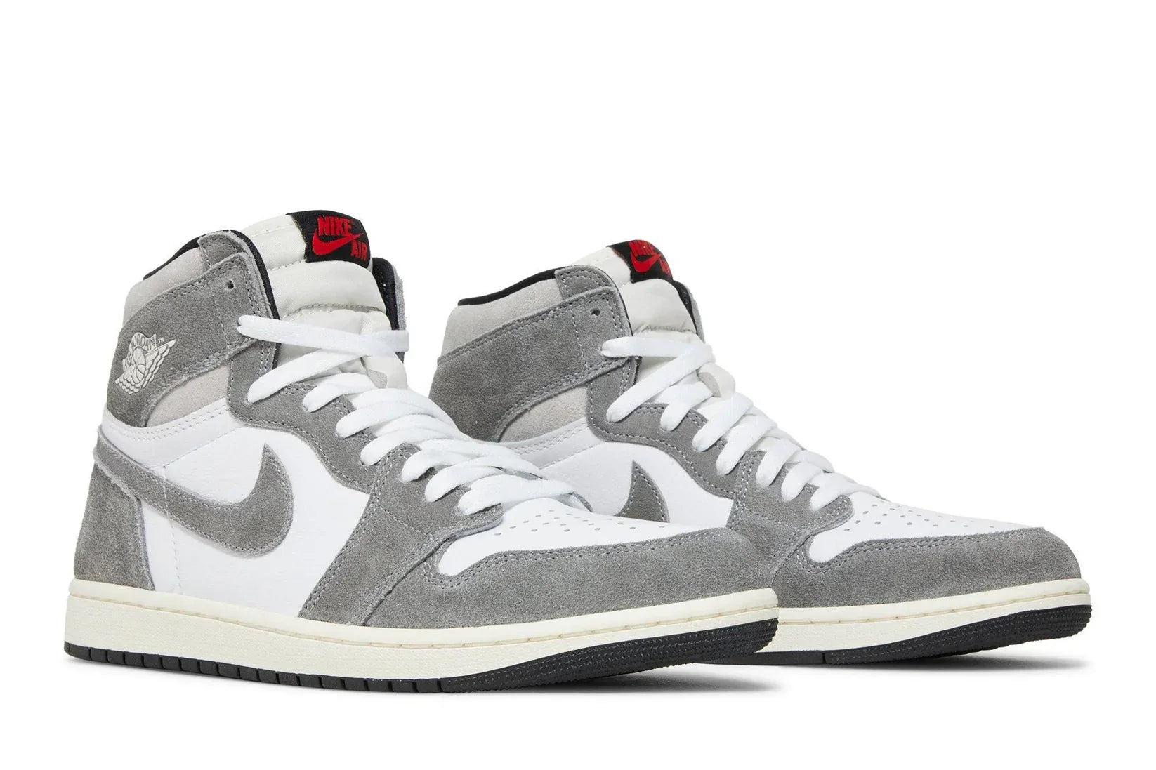 Tênis Air Jordan 1 High OG Washed Black Preto vista traseira
