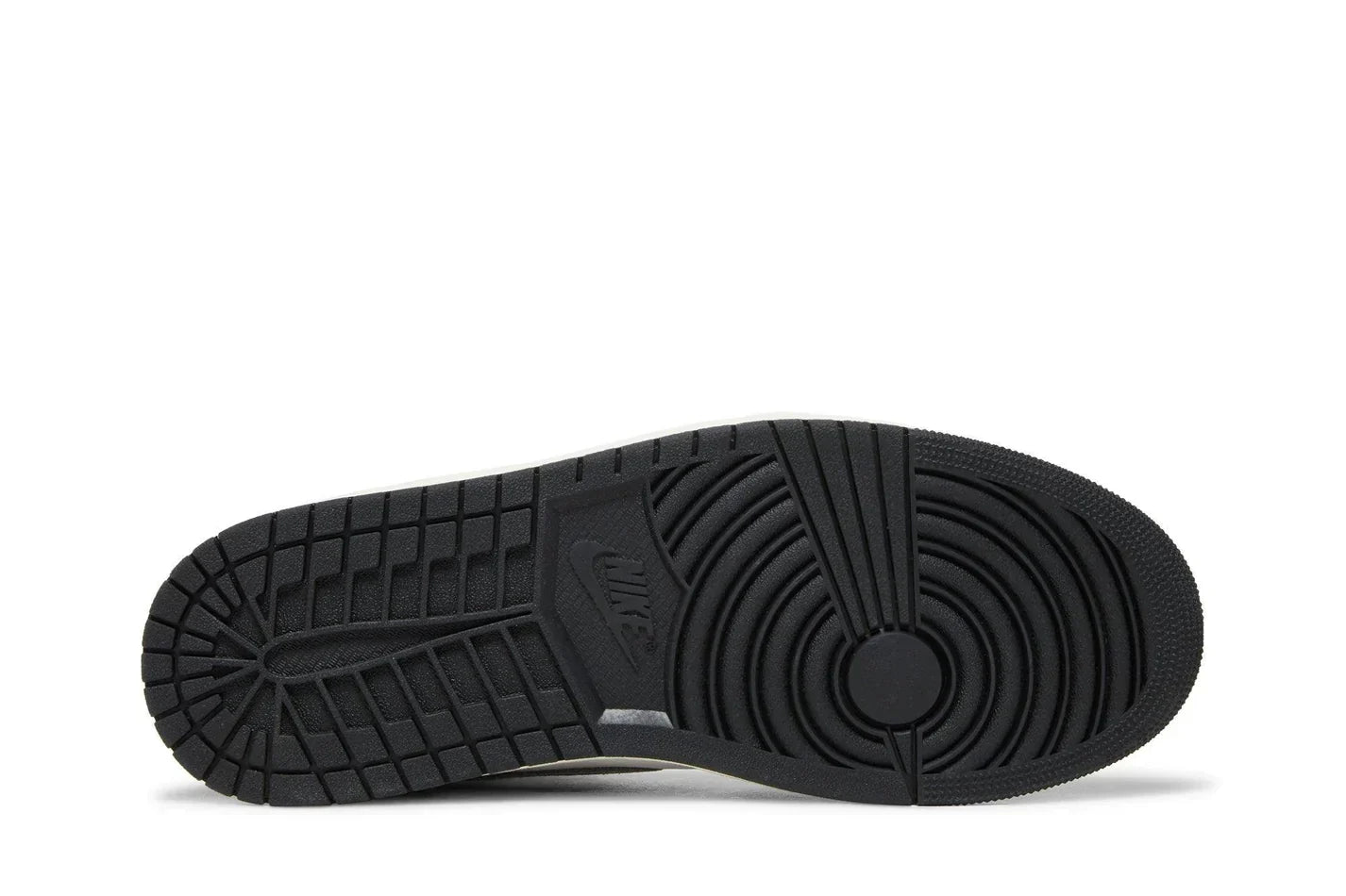 Tênis Air Jordan 1 High OG Washed Black Preto detalhe lateral