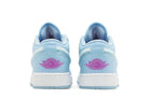 Tênis Air Jordan 1 Low Aquarius Blue Azul detalhe do solado