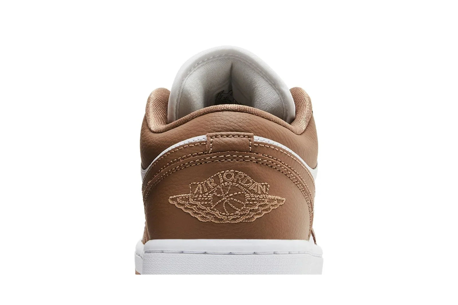 Tênis Air Jordan 1 Low Archaeo Brown Marrom vista traseira