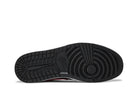 Tênis Air Jordan 1 Low Black Grey Pink Cinza detalhe do solado