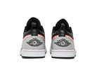 Tênis Air Jordan 1 Low Black Grey Pink Cinza vista traseira