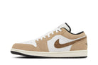 Tênis Air Jordan 1 Low Elephant Brown Marrom detalhe do solado